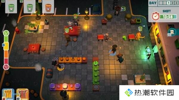 限时24小时！Steam合作经营新游《小动物餐吧》免费领取