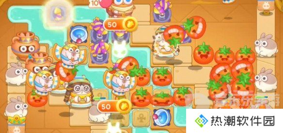 保卫萝卜4法老归来第64关怎么过 法老归来第64关通关指南