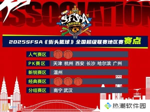 《街头篮球》SFSA4月12日首战山城重庆 福利送不停