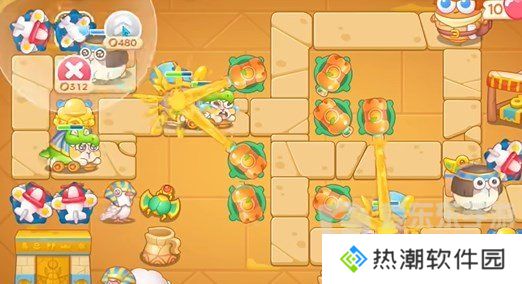 保卫萝卜4法老归来第48关怎么过 法老归来第48关新手通关必备指南