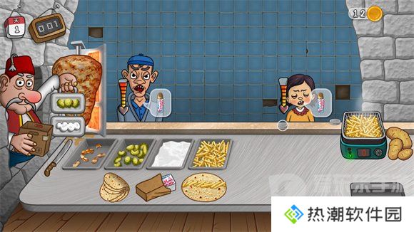 沙威玛传奇怎么装薯条 沙威玛传奇装薯条方法