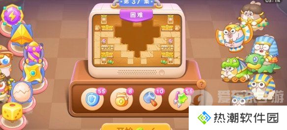 保卫萝卜4法老归来第37关怎么过 法老归来第37关图文通关流程