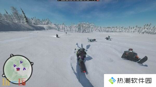 雪地摩托模拟器《Sledders》现已正式发售