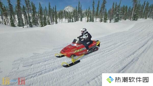 雪地摩托模拟器《Sledders》现已正式发售