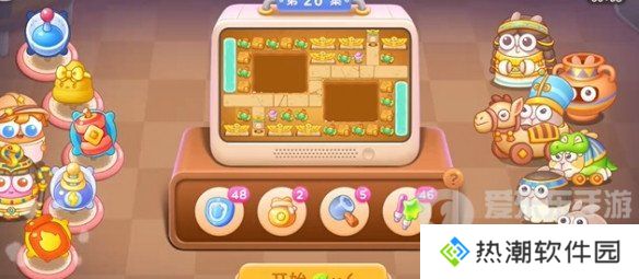 保卫萝卜4法老归来第26关怎么过 法老归来第26关通关布局