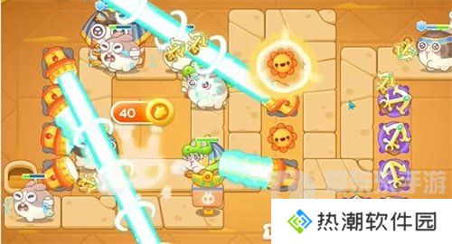 保卫萝卜4法老归来第28关怎么过 法老归来第28关图文通关流程
