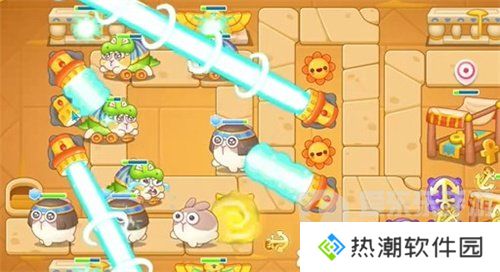 保卫萝卜4法老归来第28关怎么过 法老归来第28关图文通关流程