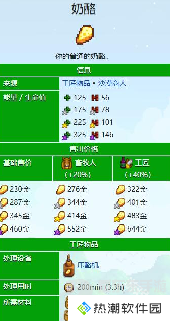 星露谷物语下矿回血的食物有什么 星露谷物语下矿回血的食物大全